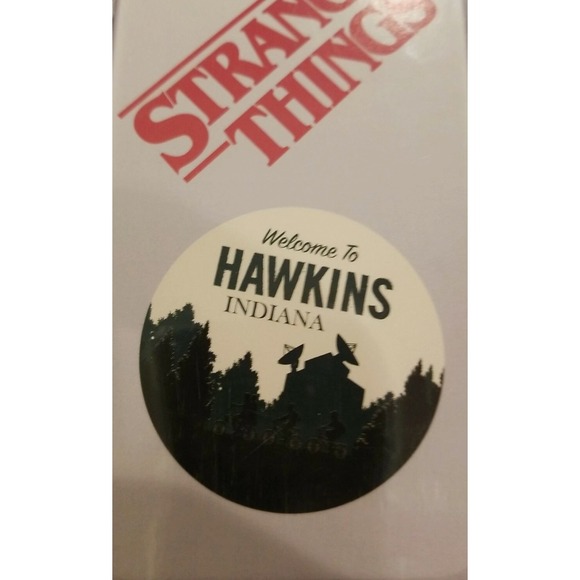 Stranger Things Welcome To Hawkins Phone Laptop Sticker Decal Official SandyLion - Picture 5 of 5